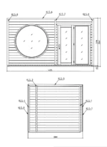 Black Box Sauna with Mirror Glass - Image 3